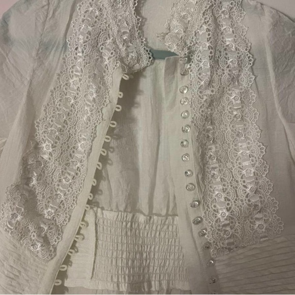 Vintage short sleeve blouse - Picture 3 of 4